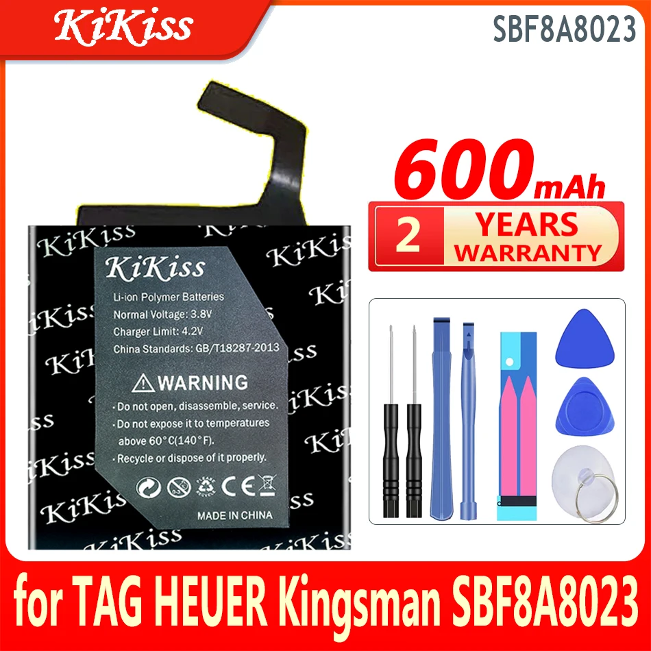 Batteria Kikiss Da 600Mah Per Tag Heuer Connected Kingsman Muslimatwatch