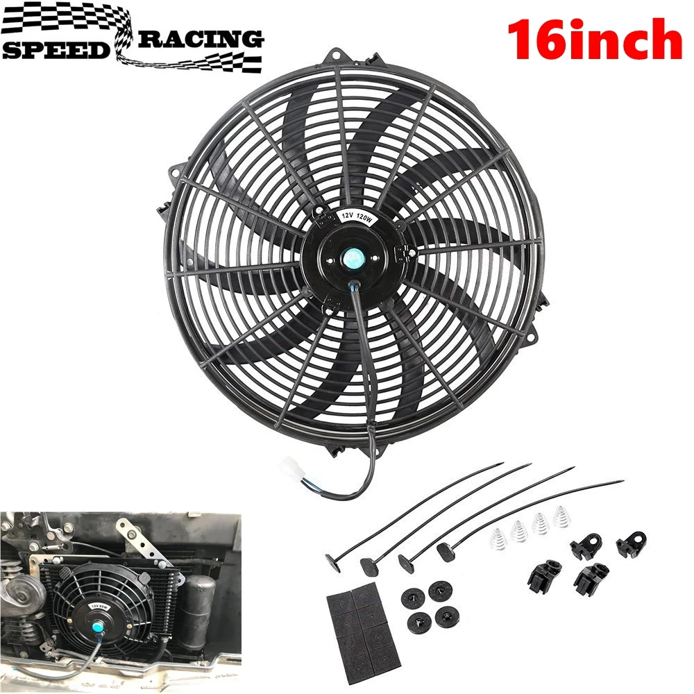 Ventola Di Raffreddamento 12v Ventilateur De Radiateur De - Foto 12