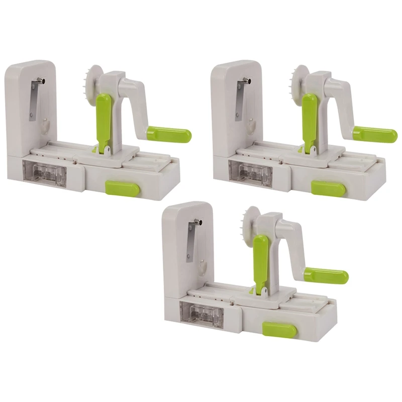

Hot 12 Blade Vegetable Spiralizer Folding Veggie Pasta & Spaghetti Potato Vegetable Spiral Cutter Zucchini Slicer