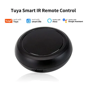 Controller IR WiFi Intelligente Tuya, Controllo Vocale per Dispositivi Smart, Pannello di Controllo Domotico Compatibile con Alexa