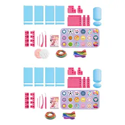 Bracelet Making Set Interaction Toy Hands on Cooperation Crafts Handmade Toy for Adults Ages 7 8 9 10 11 12 Women Birthday Gifts