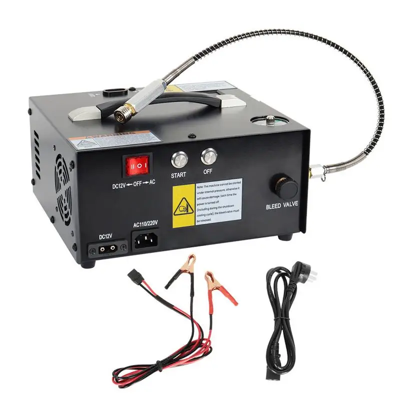 

Portable Air Pump For Car Tires 12V Electric Automatic Shut-off Tire Inflator With Adapter Portable And Convenient Fast