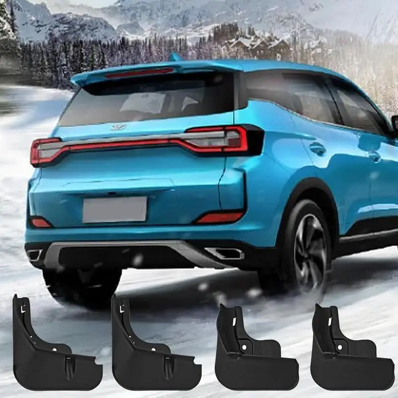 BYD Atto 3 Yuan Plus EV 2021 2023 머드 플랩, 자동차 전면 후면 스크래치 방지 머드 가드, 특수 머드 플랩, 자동차 액세서리, 4 개