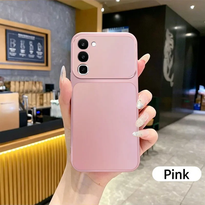 Shockproof Liquid Silicone Phone Case - Soft TPU Bumper Back Cover