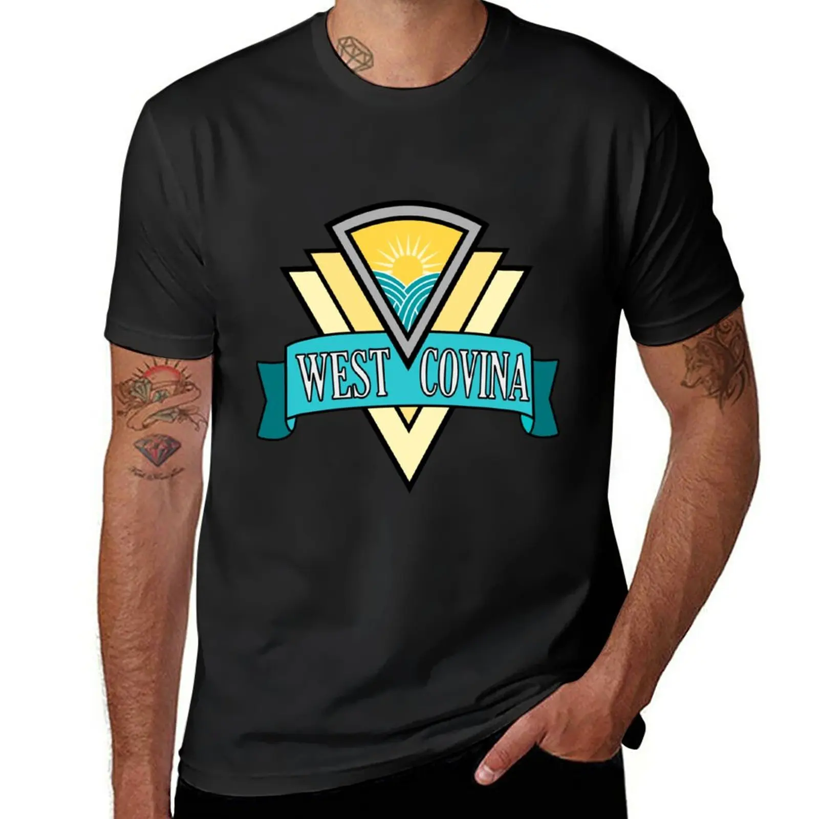 

west covina T-Shirt cute clothes kawaii clothes anime t shirt for men