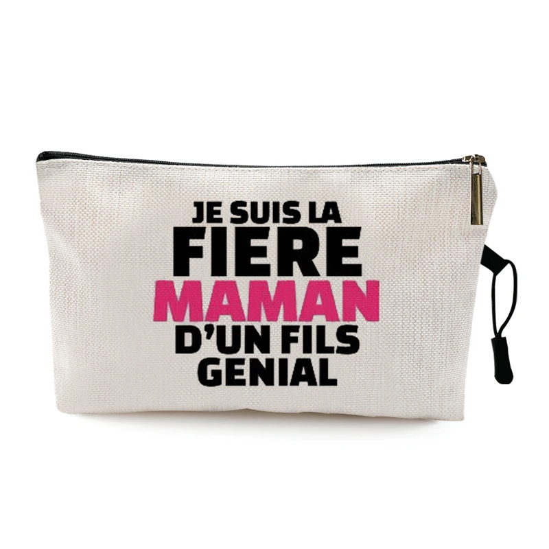 Teacher's Day Graduation Gift Cosmetic Bag Super Atsem Merci Maitresse Print Women Neceser Makeup Bag Pouch Travel Organizer Teacher's Day Graduation Gift Cosmetic Bag Super Atsem Merci Maitresse Print Women Neceser Makeup Bag Pouch Travel Organizer
