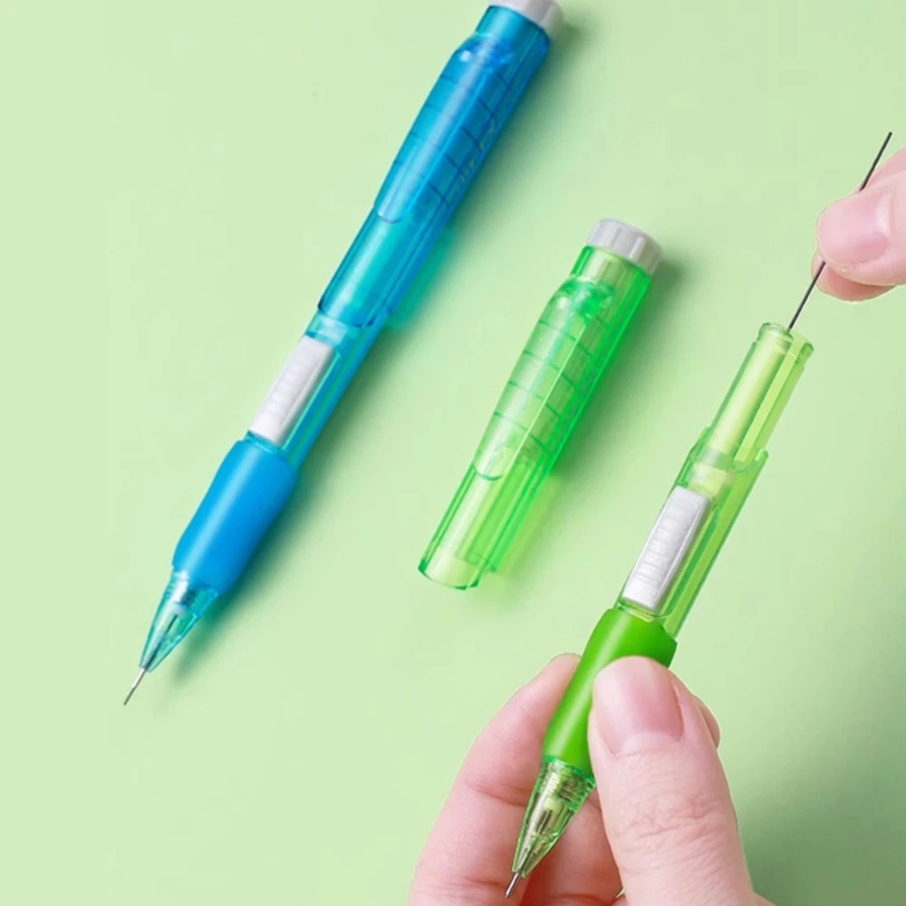 일본 펜텔 기계식 펜슬, PD255 사이드 프레스 액티브 펜슬, 0.5mm 드로잉 문구, 학교 사무실 액세서리, 3 개