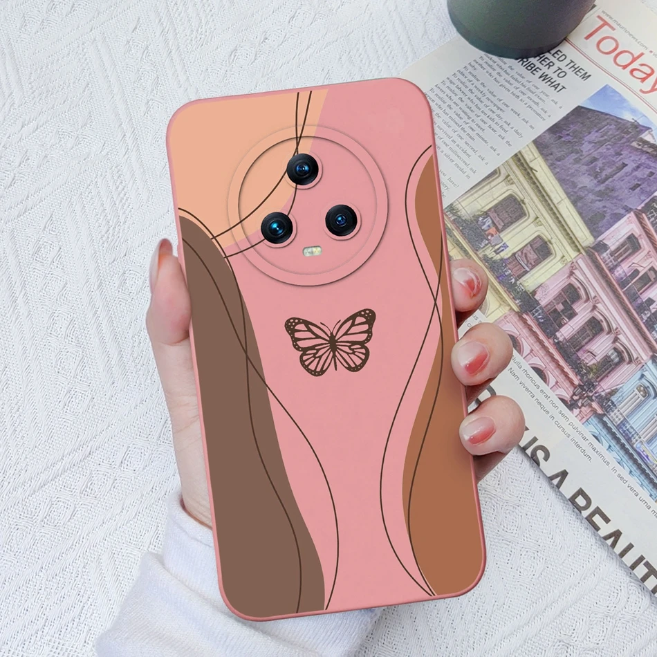 Premium Phone Case with Enhanced Camera Protection - Soft Liquid Silicone Bumper Cover for Huawei Honor Magic Series
