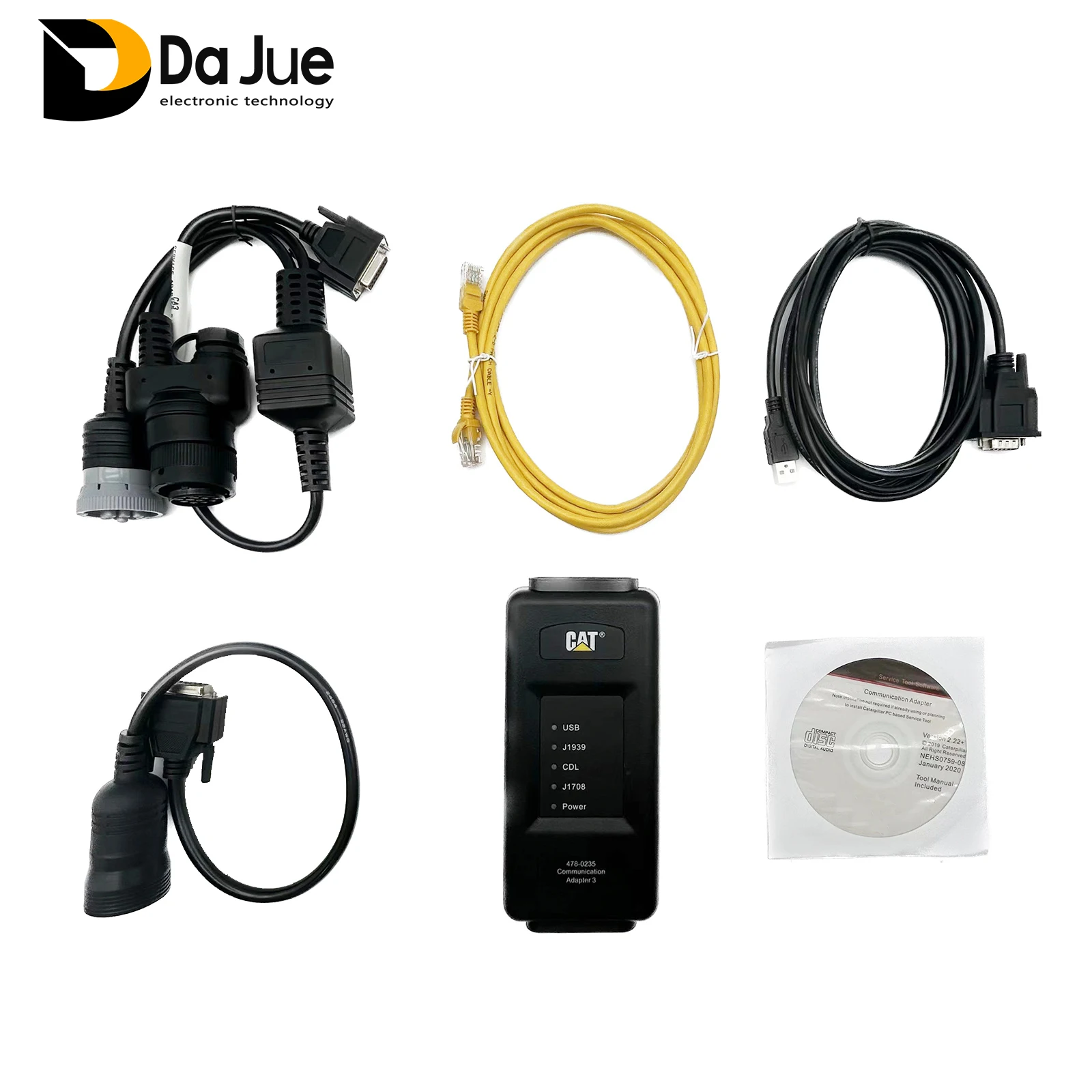 Outil De Diagnostic Lourd Pour Camions Caterpillar (CAT) - Compatible ET4 - Neuf