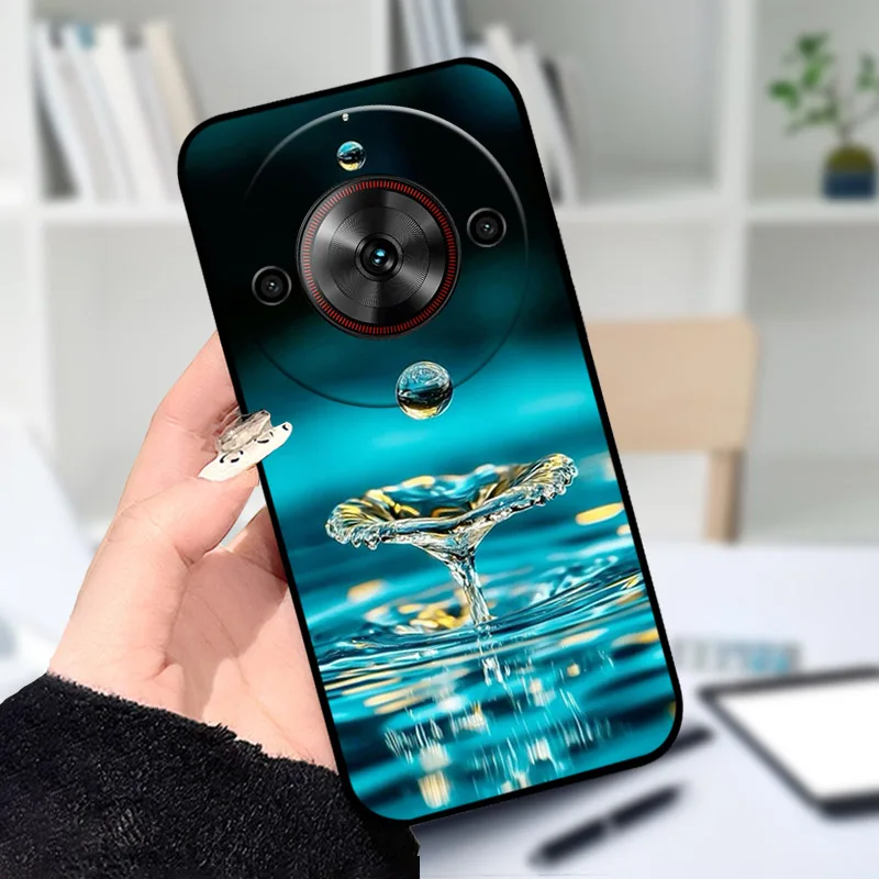 Stylish Shockproof Soft Silicone TPU Phone Case with Unique Design