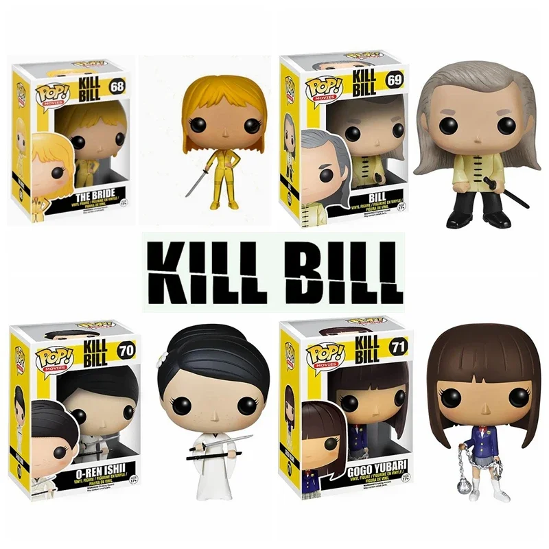 Funko Pop New Kill Bill #68 #69 Oren Ishii 70 # Gogo Yubari 71 # Figure Collection Model Toys For Best Children Birthday Gift