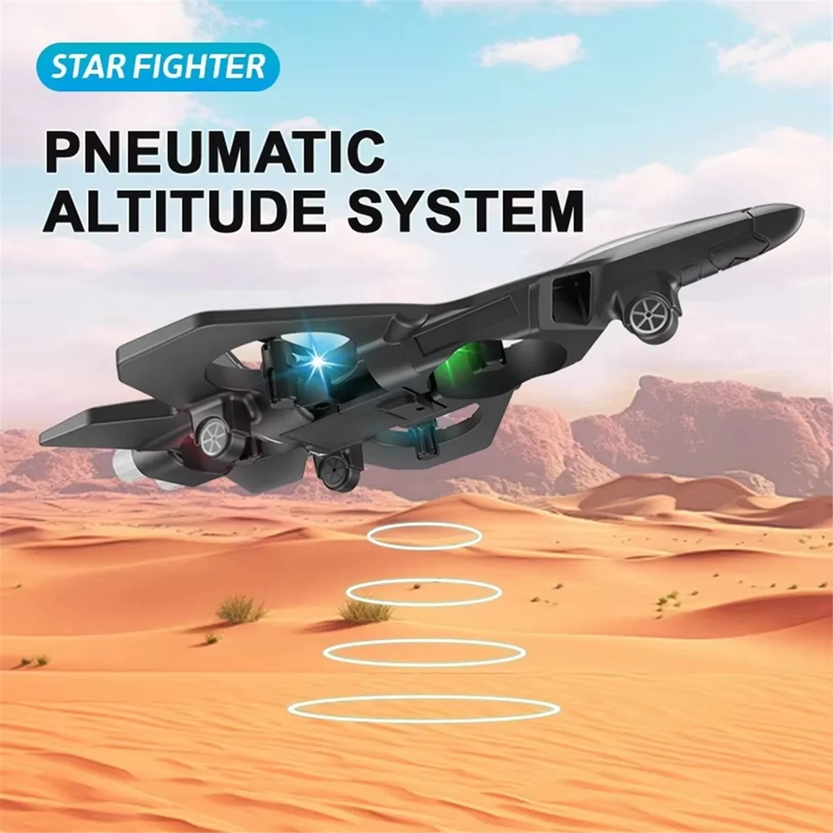 RC Plane 2.4G Remote Control Aircraft Six EPP Foam with LED Indoor and Outdoor Simple Flying Toy Kids Gift