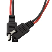 2Pcs SAE Single-ended Cable Power Extension Connector Plug Cable Solar Panel Battery Adapter Quick Connect - Image 5