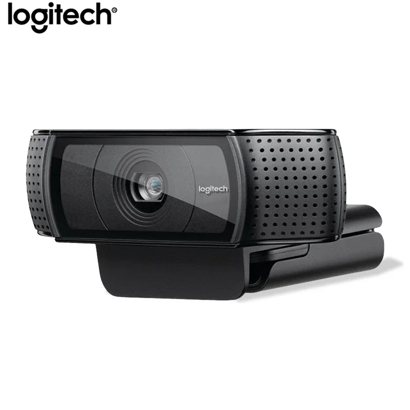 PC Webcam Logitech C920e HD Pro Widescreen Video Chat Recording USB 1080p for Computer C920 Upgrade Version CMOS