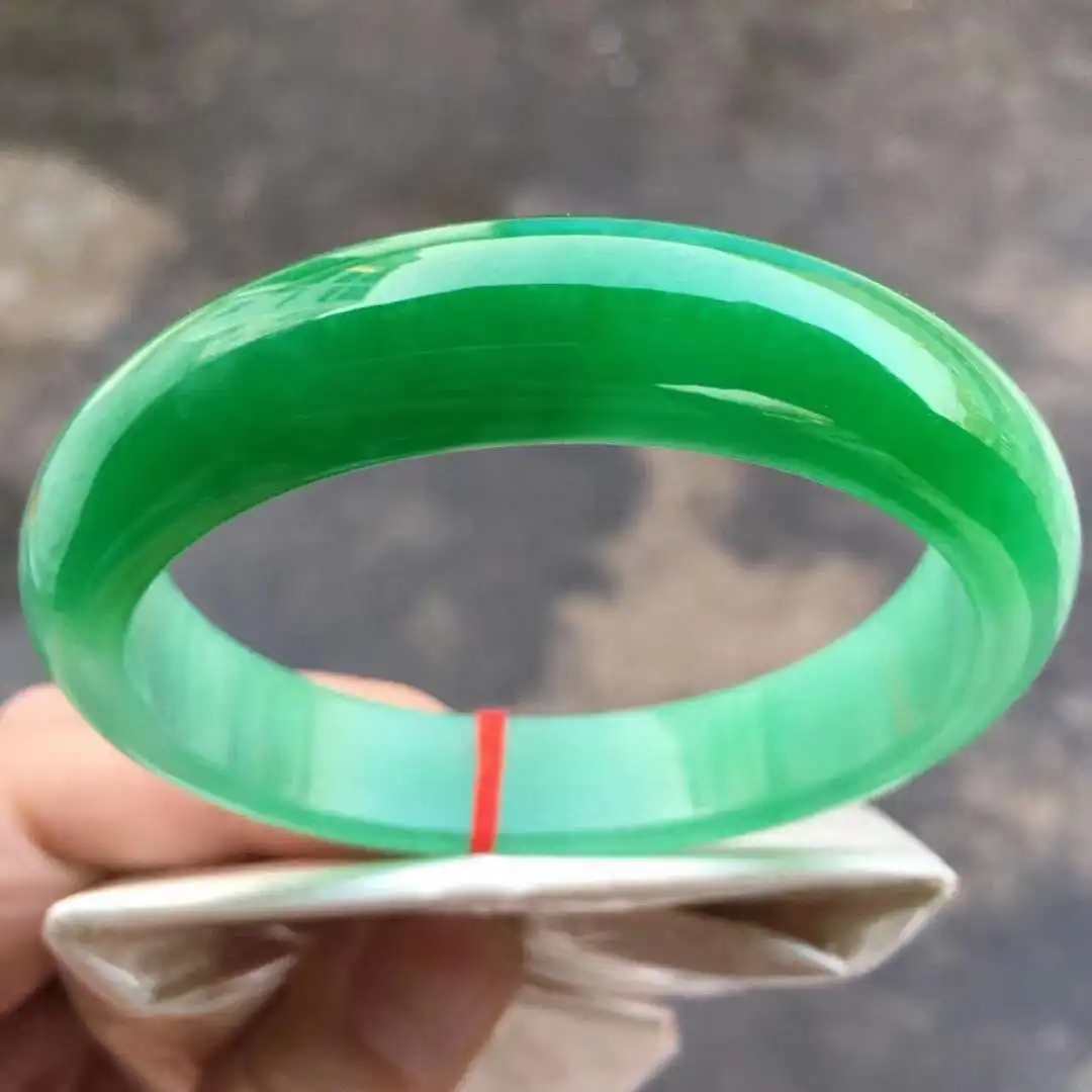 

Natural Myanmar Jadeite Perfect Bangle High Quality Bracelet Accessories Handmade Decoration Crafts AGrade Jade Jewelry