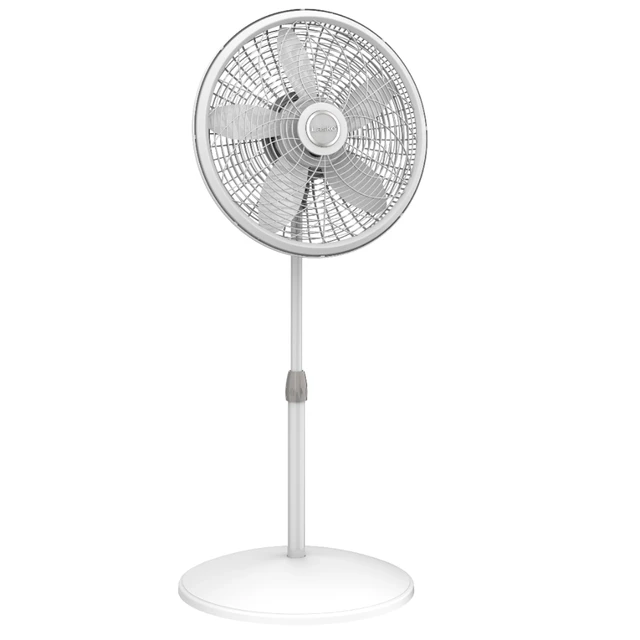 Lasko 18 Oscillating 3-Speed Elegance u0026 Performance Pedestal Fan, 1820,  White - AliExpress