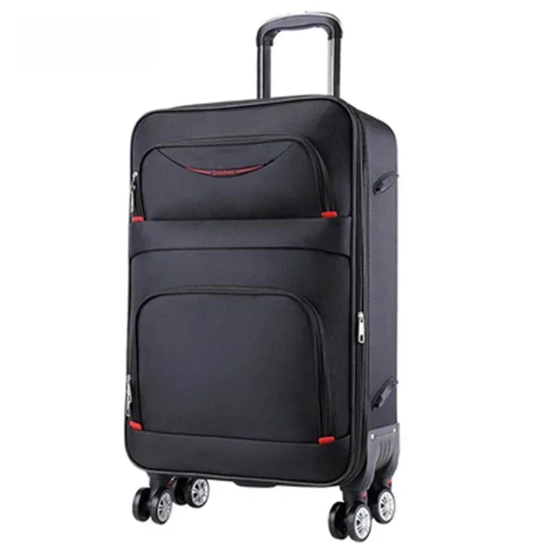 Waterproof Oxford Suitcase With 360 Degree Spinner Wheels For Travel_voghion.com