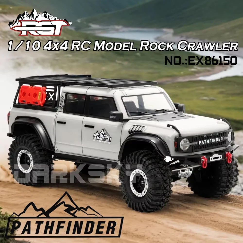 RGT EX86150 PATHFINDER 4WD RC Road Crawler 1/10 Electric Remote Control Model Cars RTR Adults Children's Toys 1
