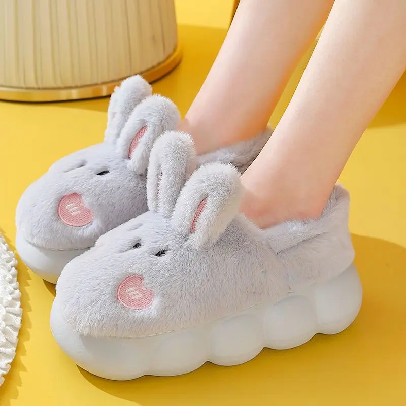 Winter Women Cotton Slippers Light EVA Ladies Casual Push Girls' Shoes Home Warm Indoor Female Designer Ladies Platform Shoes