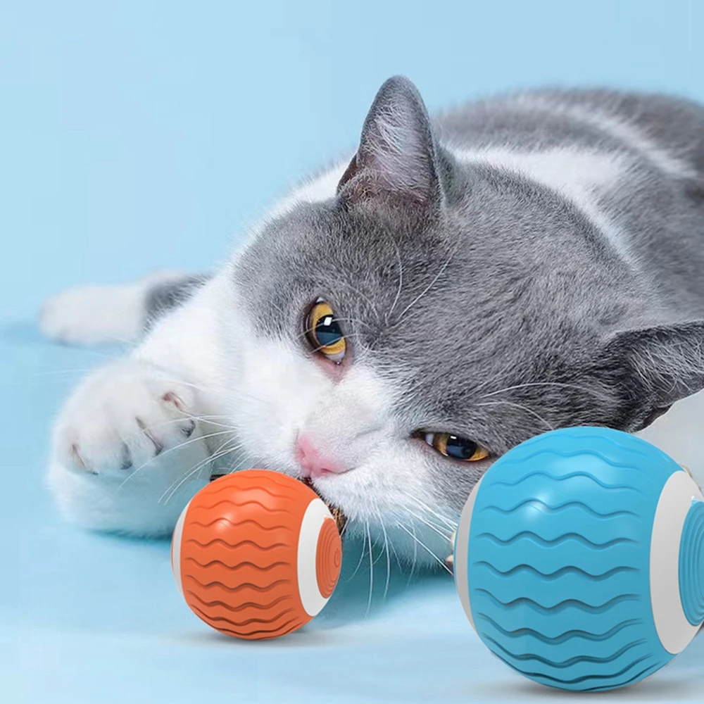 

Cat Dog Pet Ball Funny Cat Ball Interactive Toy Pet Supplies Electric Automatic Intelligent Gravity Rolling Ball Bite-resistant