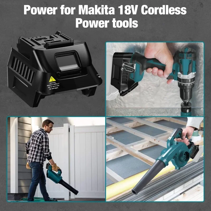 마키타 40V 리튬 배터리 MT40MT18 배터리 어댑터를 마키타 18V 리튬 배터리로 변환, 마키타 18V 전동 공구용