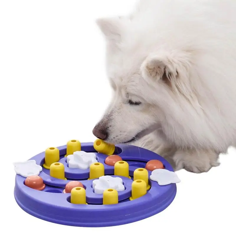 

Dog Puzzle Toy Slow Feeder Interactive Pet Maze Toy Increase Dog Food For Creative Dog Smart Puppy Cat Boredom Non Slip Toy