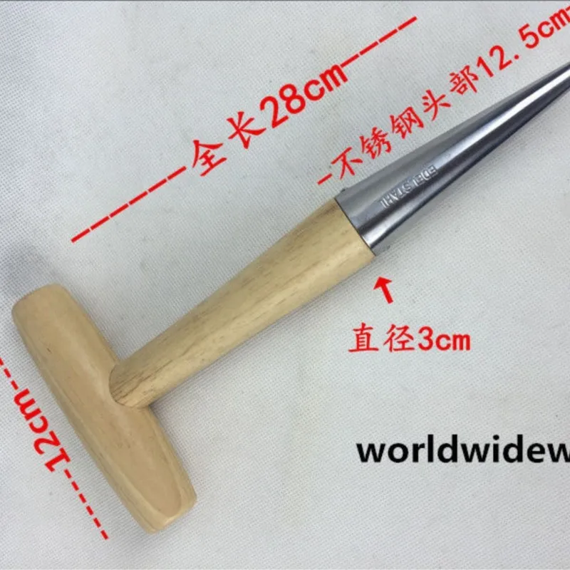 

Stainless Steel Dibble For Burrowing & Garden Seeding