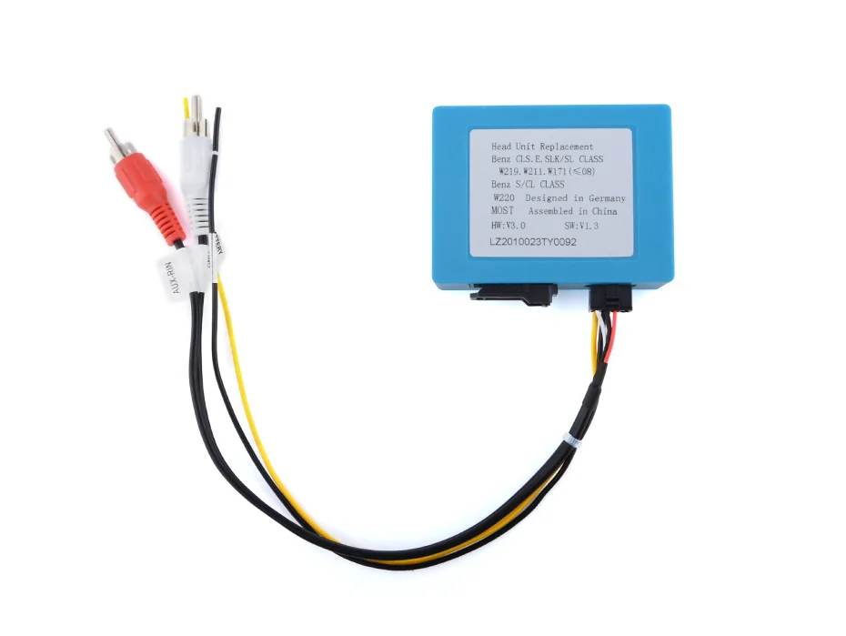 Car Stereo Radio Optical Fiber Decoder Box for Mercedes Benz CLS E