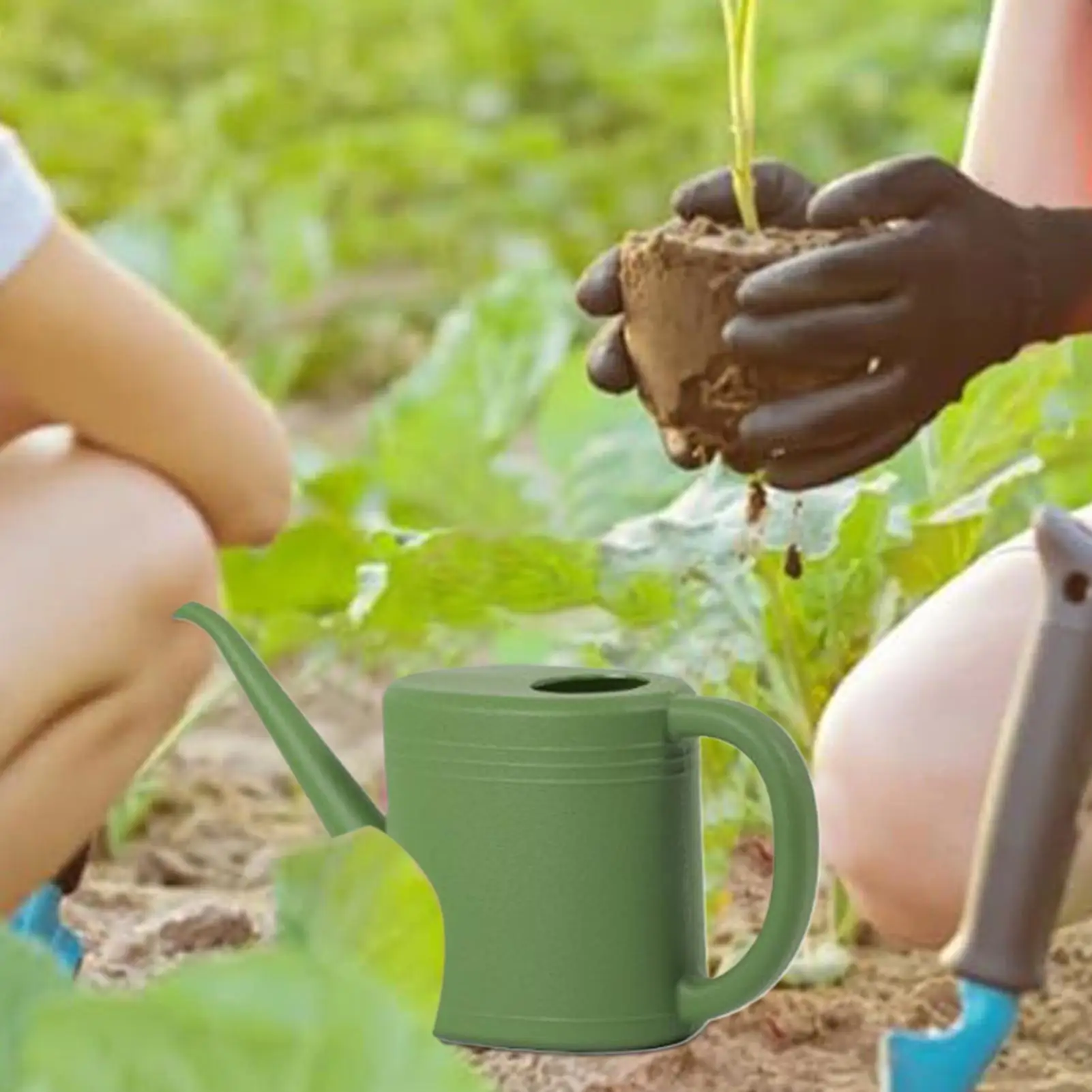 Elegant 1L Long Spout Watering Can for Indoor and Outdoor Plants