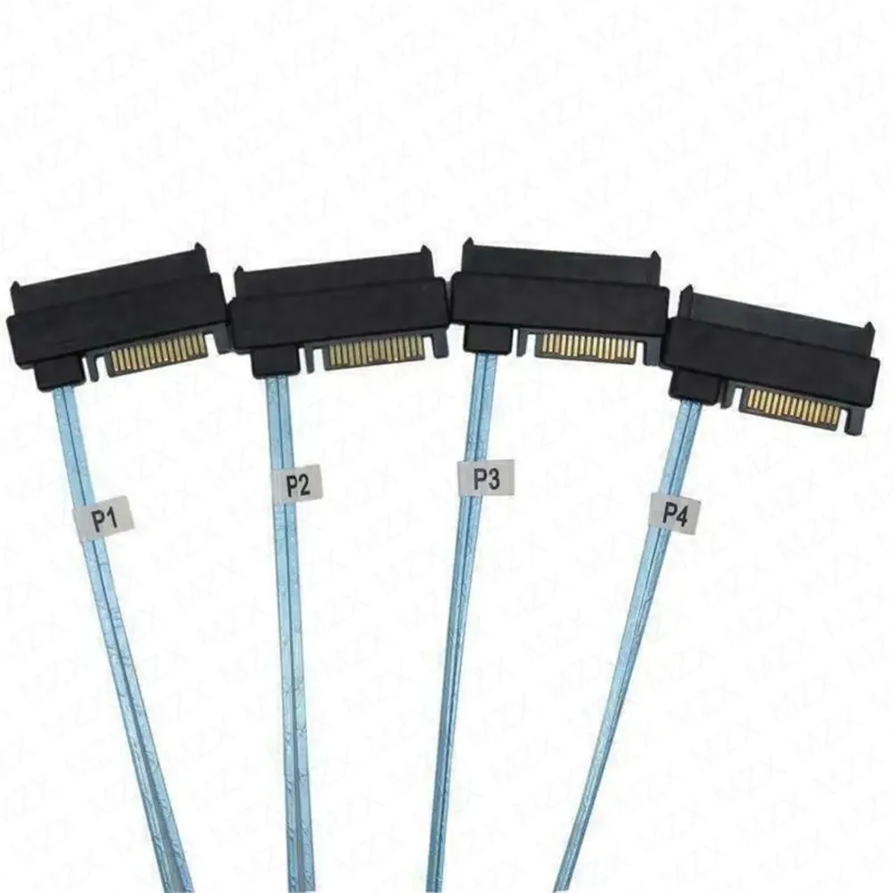 MZX 미니 SAS 36P SFF-8087 - SFF-8482 SAS 29+15P SATA 커넥터 어댑터 케이블 50cm/100cm 1.64ft/3.28ft PC 컴퓨터 액세서리