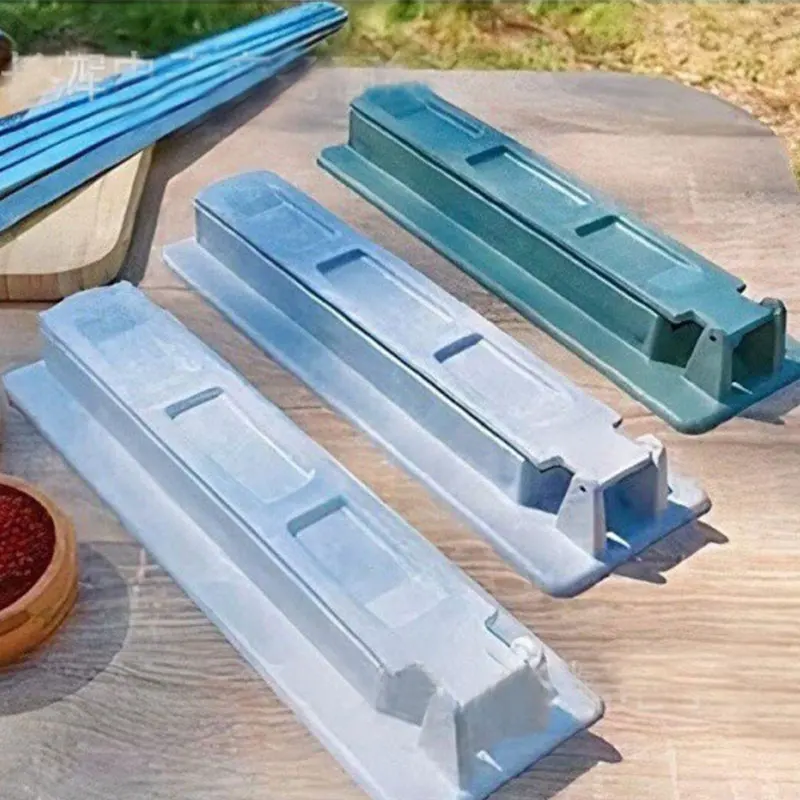 Single Row Kebab Maker Bbq Meat Skewer Machine Kebab Press Maker Reusable Plastic Bbq Skewer Preparation BBQ Tools