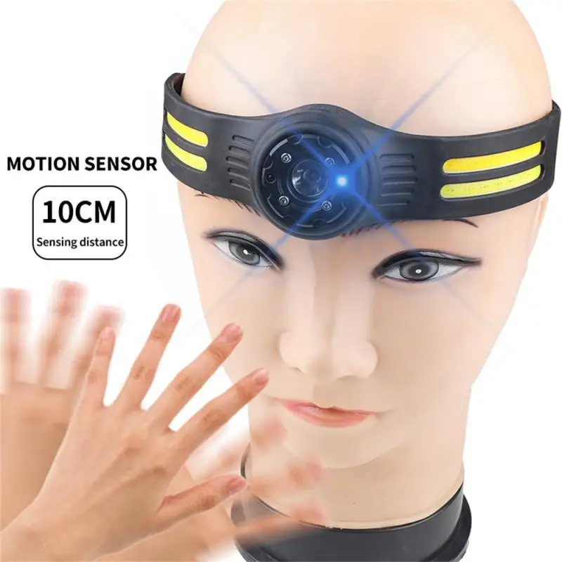 

Сенсорная фара, аварийное освещение со встроенным аккумулятором, новая Индукционная фара с монолитным блоком светодиодов для кемпинга, прожектор, оборудование для кемпинга