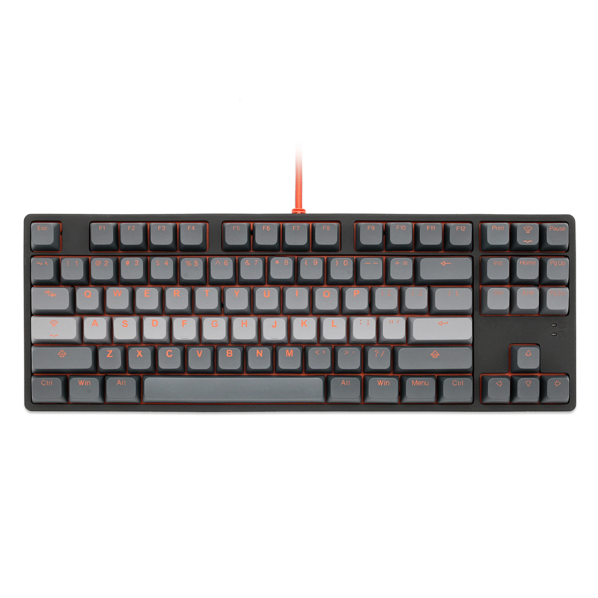 Taihao-doubleshot Keycaps para Faça Você Mesmo Gaming Teclado Mecânico Perfil Bobo Smoky Dawn Pbt Perfil Oem 1.75u Shift Apenas de 87