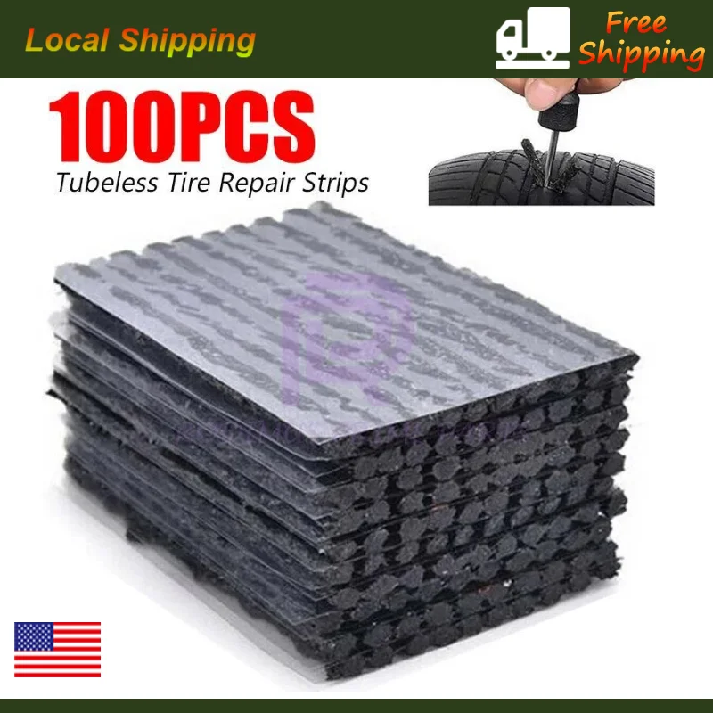 10pcs Tubeless Tire Repair Kit for Cars Bicycles