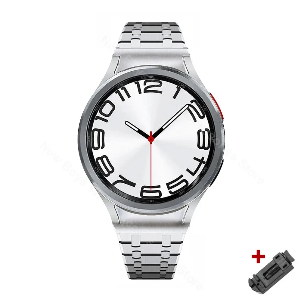 No Gaps Metal Strap - Sleek Business Bracelet with Quick Fit Adjustment