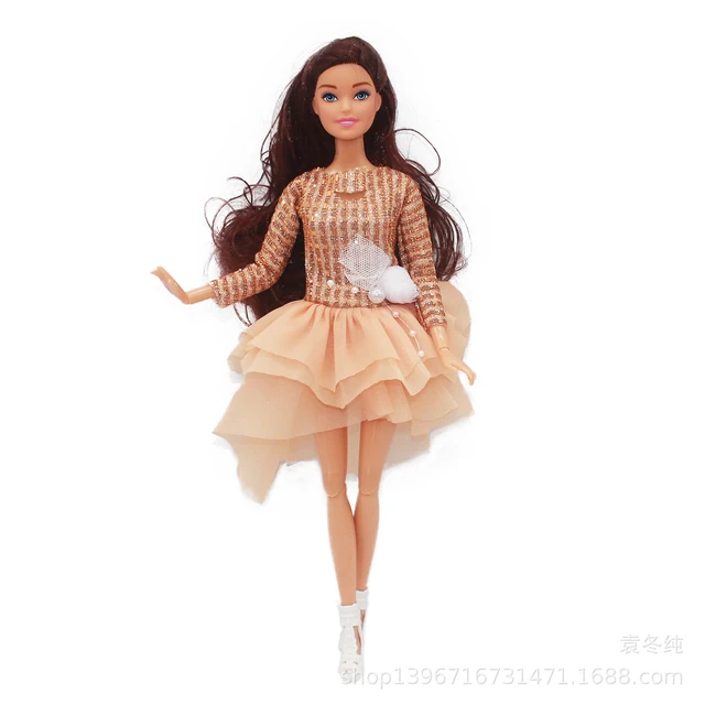 30cm For Barbie Doll Clothes Skirt Suit Small Dress Fashion Doll