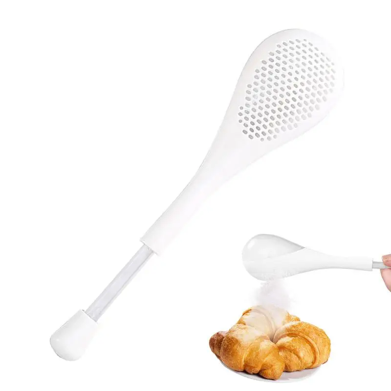 Powdered Sugar Shaker Duster Powder Sifter Spoon Dusting Wand Detachable Flour Duster For Baking Tool Sugar Flour Spices