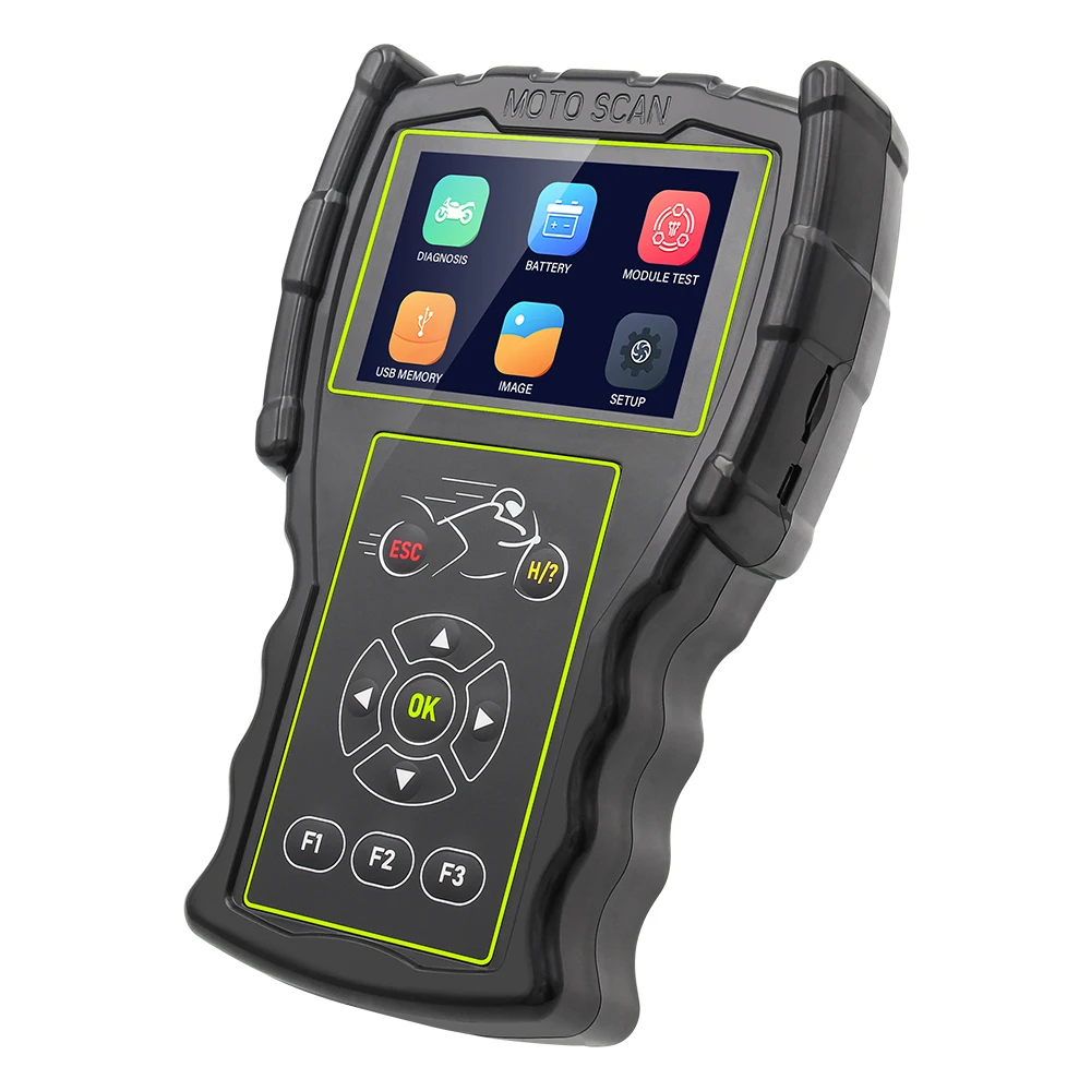 Original JDiag M100 Pro Motorcycle Diagnostic Scanner For KTM/Honda/Yamaha/Kawasaki Motor Scan Tool Motorbike Battery Tester