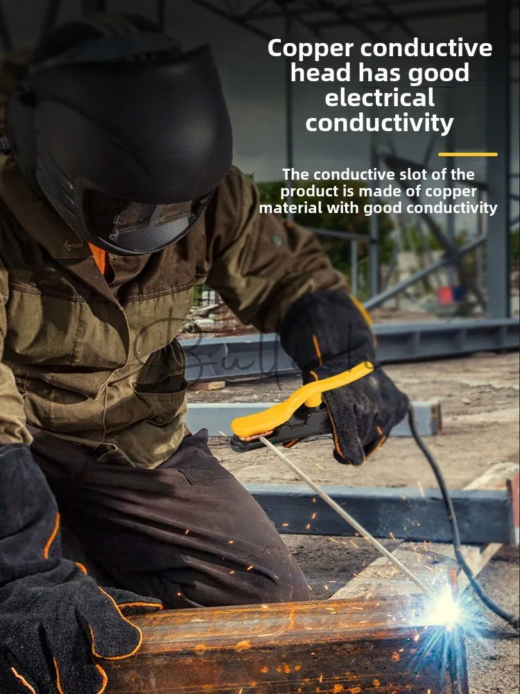 handle pliers new electric welding gun industrial grade anti-scalding electric welding clamp argon arc gun