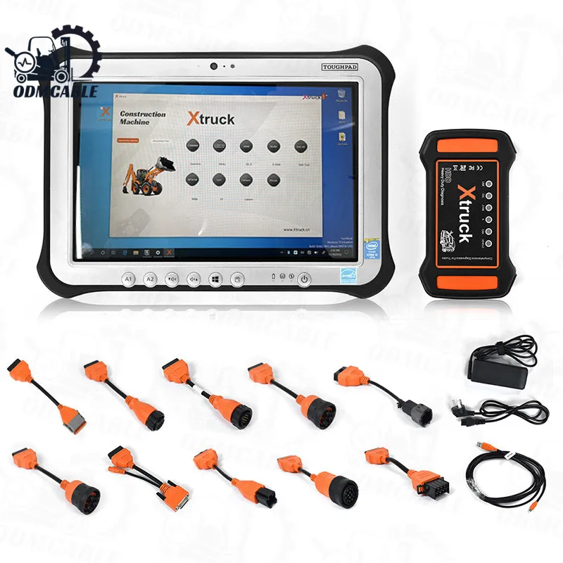 

HEAVY DUTY TRUCK CONSTRUCTION MACHINE XTRUCK FOR ISUZY IDSS DXII DIAGNOSTIC SCAN TOOL WITH FZ G1 TABLET SDP3 ET 2021A