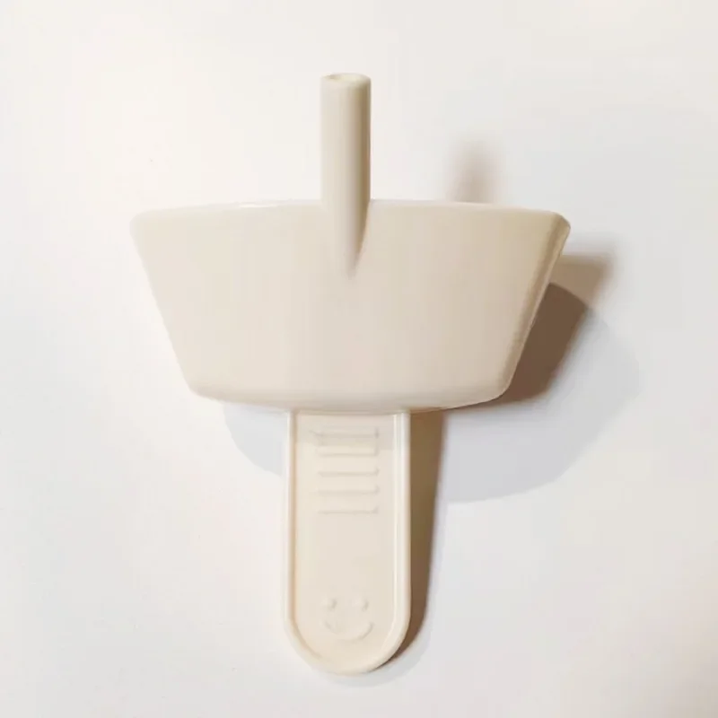 New Drip Proof Popsicle Holder Rack Free Ice Holder Dirt-proof Free Frozen Treats Rack with Straw for Kids Ice Cream