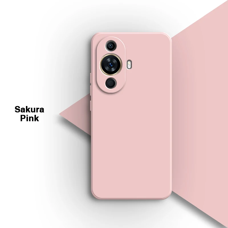 Premium Liquid Silicone Back Cover for Huawei Nova Series - Simple, Stylish, Durable