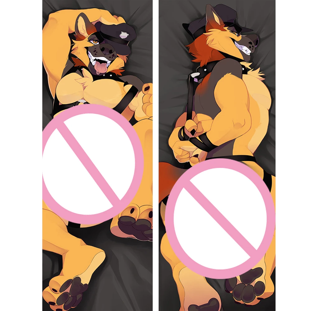 

Dakimakura Anime Furry Orcus Rex (Bad Dragon) Pillowcase Double-sided Print DIY Customized Hugging Body Pillow Cover Case