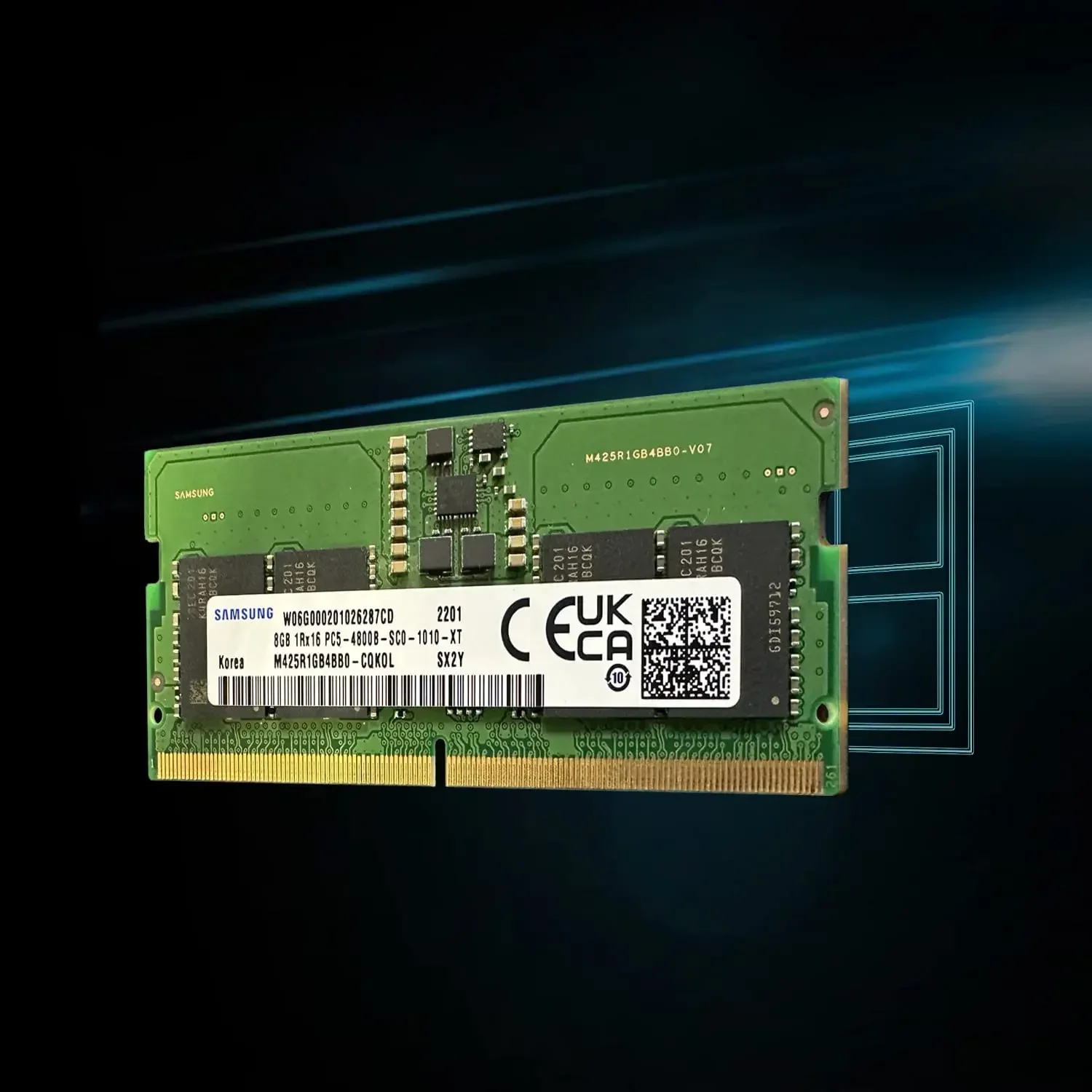 Samsung DDR5 RAM 4800MHz-5600MHz 16GB 32GB SODIMM para Laptop Dell