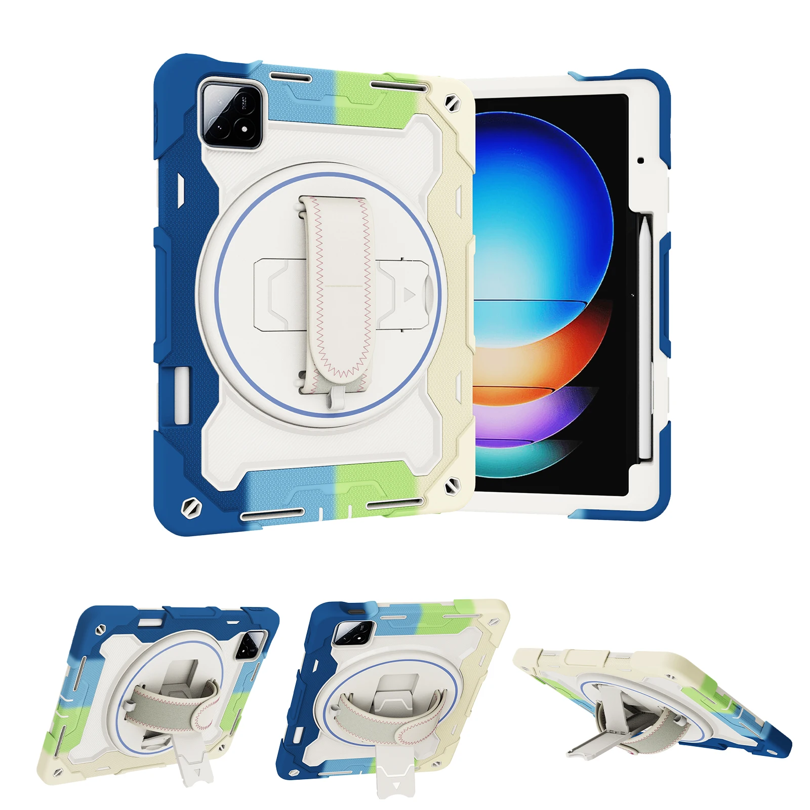 Case For Xiaomi Pad 6S Pro 12.4 Pad 6Pro Redmi SE 11 inch 5 pro Armor Coque Funda Kids EVA Safe Stand Tablet Cover
