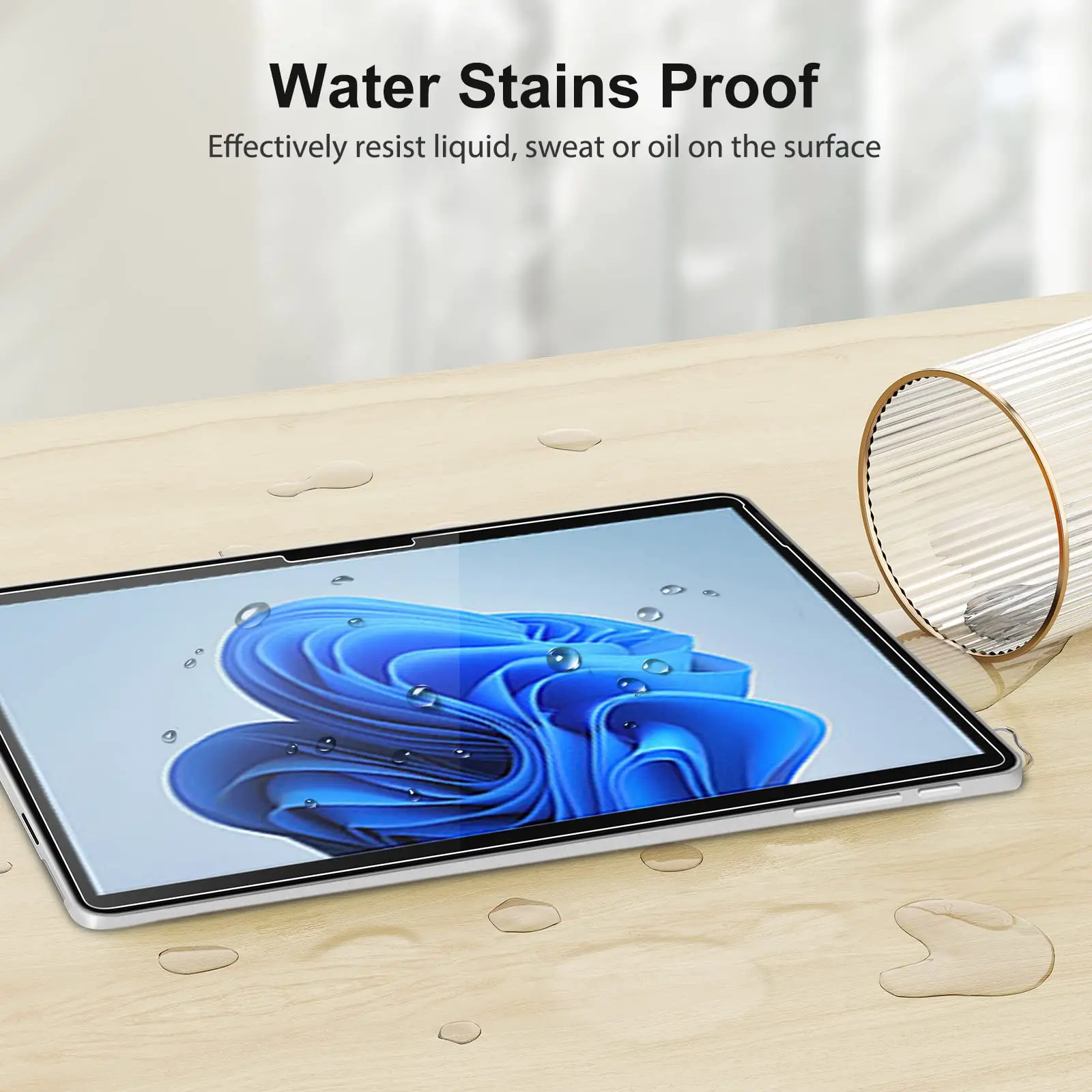 2pcs Screen Protector Tempered Glass For Microsoft Surface Pro 4 5 6 7 Plus 8 X 9 2023 12.3 13 HD Clear Anti Scratch Tablet Film 4