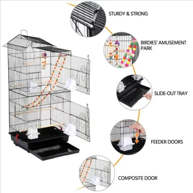 SmileMart 39" Bird Cage 3