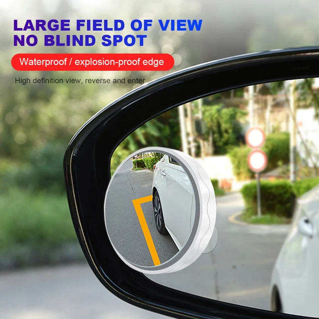 Konvexer Spiegel Adsorption styp Auto Rückspiegel hoch auflösender Umkehr  spiegel wasserdicht Grad drehbar Weitwinkel - AliExpress