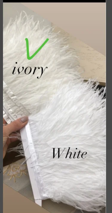 Cinta De Plumas De Avestruz Para Manualidades - 10 Metros, Negro, Ancho 8-10 Cm, Natural Y Suave