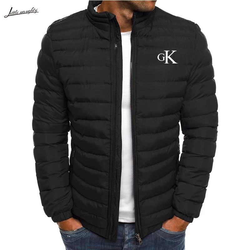 

2024 New Autumn/Winter Men's Zipper Cotton Jacket Top Warm and Comfortable Men's Jacket Top Comfortable Cotton Coat